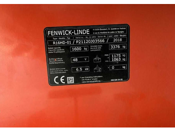 Stivuitor cu catarg retractabil Linde R16HD-01: Foto 4