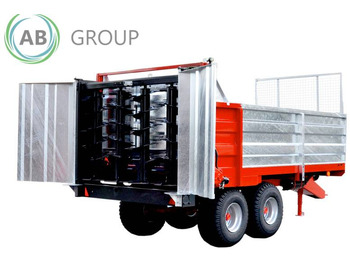 Maşină de împrăştiat gunoi de grajd