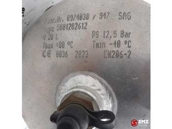 Piesă de schimb pentru Camion Iveco Occ luchtketel 20L 12,5Bar Iveco: Foto 3