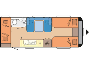 Rulotă HOBBY MAXIA 595 KML