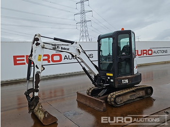Mini excavator BOBCAT E26