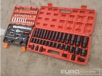 Echipament de atelier 32pc 1/2 Socket Set, 53pc Socket & Bit Set: Foto 2 Echipament de atelier 32pc 1/2 Socket Set, 53pc Socket & Bit Set: Foto 2