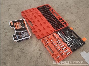 Echipament de atelier 32pc 1/2 Socket Set, 53pc Socket & Bit Set: Foto 4 Echipament de atelier 32pc 1/2 Socket Set, 53pc Socket & Bit Set: Foto 4