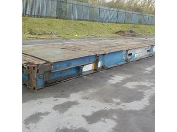 Suprastructură interschimbabilă/ Container 40’ Flat Rack Container: Foto 1