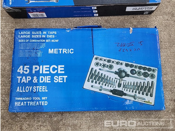 Echipament de atelier Unused 6Pc Jumbo Spanner Set & 45Pc Tap & Die Set (2 of): Foto 5 Echipament de atelier Unused 6Pc Jumbo Spanner Set & 45Pc Tap & Die Set (2 of): Foto 5
