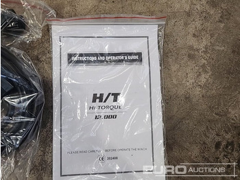 Echipament de atelier Unused Hi-Torque HT12000 12 Volt Winch, 3/8" x 85' Rope: Foto 5 Echipament de atelier Unused Hi-Torque HT12000 12 Volt Winch, 3/8" x 85' Rope: Foto 5