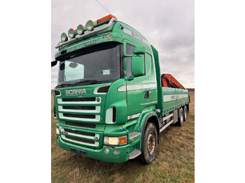 Camion cu macara SCANIA R 580