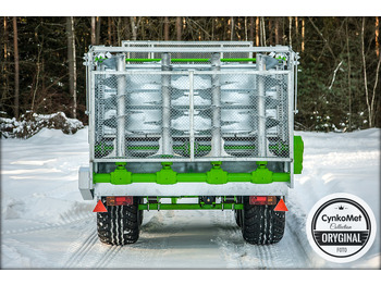 Maşină de împrăştiat gunoi de grajd nou Rozrzutnik 6 T / MANURE SPREADER / MISTSTREUER / Распределитель 6 T: Foto 3