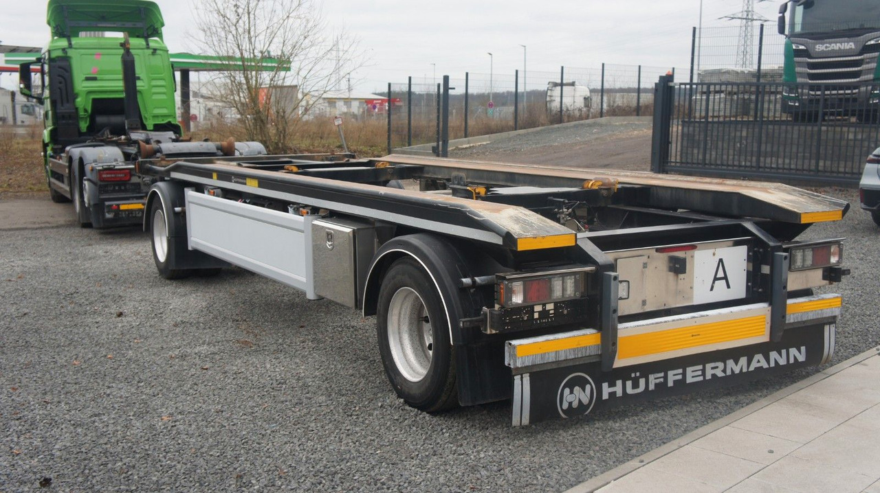 Hüffermann HAR 18.67 Abrollanhänger Doppelbereifung - Remorcă abroll/ Skiploader: Foto 3 Hüffermann HAR 18.67 Abrollanhänger Doppelbereifung - Remorcă abroll/ Skiploader: Foto 3