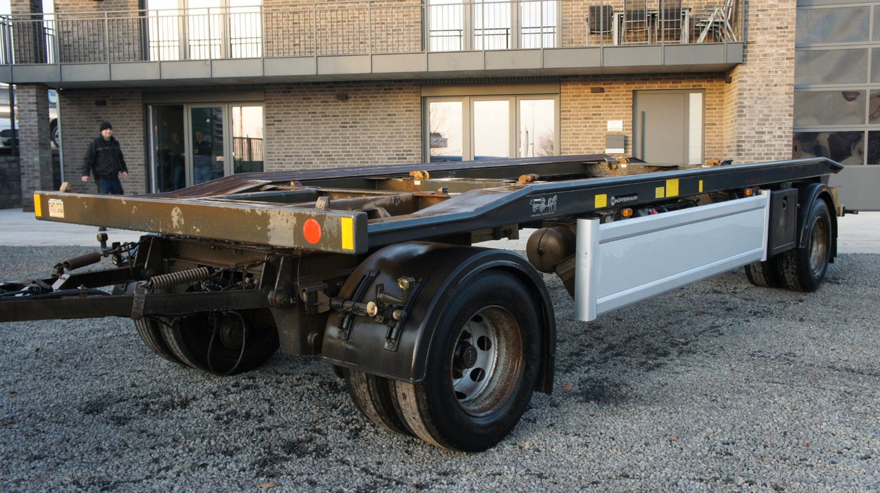 Hüffermann HAR 18.70 Abrollanhänger Abroller Doppelbereifun - Remorcă abroll/ Skiploader: Foto 2 Hüffermann HAR 18.70 Abrollanhänger Abroller Doppelbereifun - Remorcă abroll/ Skiploader: Foto 2