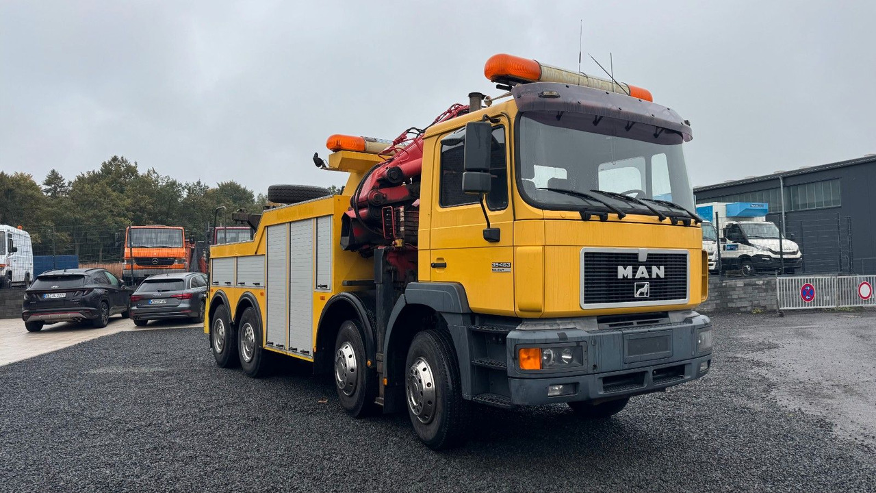MAN 35.463 Abschleppwagen Kran LKW Berger Wilk WR25 - Maşină de tractare: Foto 3 MAN 35.463 Abschleppwagen Kran LKW Berger Wilk WR25 - Maşină de tractare: Foto 3