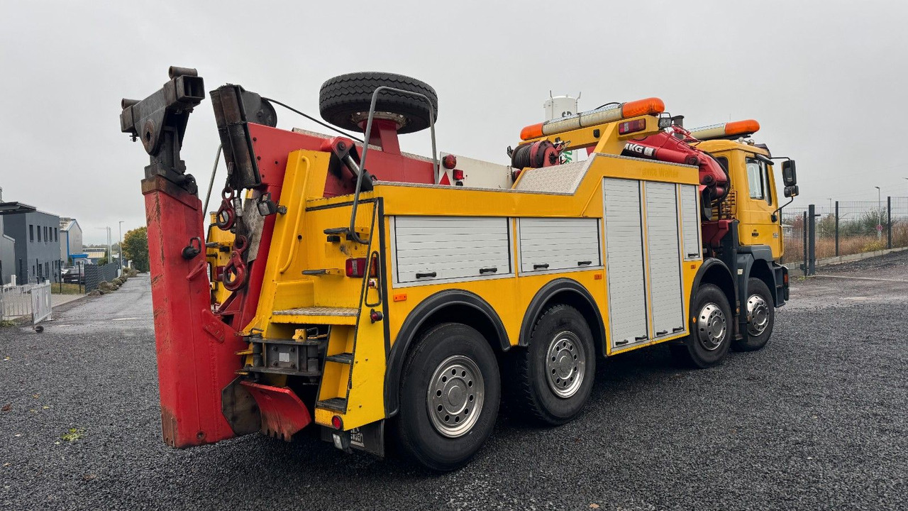 MAN 35.463 Abschleppwagen Kran LKW Berger Wilk WR25 - Maşină de tractare: Foto 4 MAN 35.463 Abschleppwagen Kran LKW Berger Wilk WR25 - Maşină de tractare: Foto 4