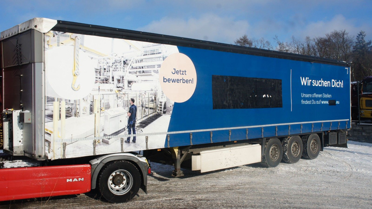 Schmitz Cargobull SCS 24/L Pritsche + Plane RoofSafetyAirBag - Semiremorcă prelată: Foto 1 Schmitz Cargobull SCS 24/L Pritsche + Plane RoofSafetyAirBag - Semiremorcă prelată: Foto 1