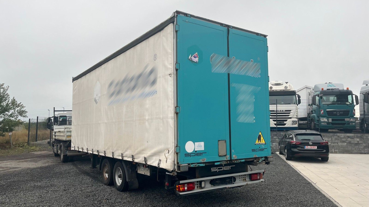 Spier ZPL 255 Tandem Anhänger BPW Achsen - Remorcă cu prelată: Foto 3 Spier ZPL 255 Tandem Anhänger BPW Achsen - Remorcă cu prelată: Foto 3