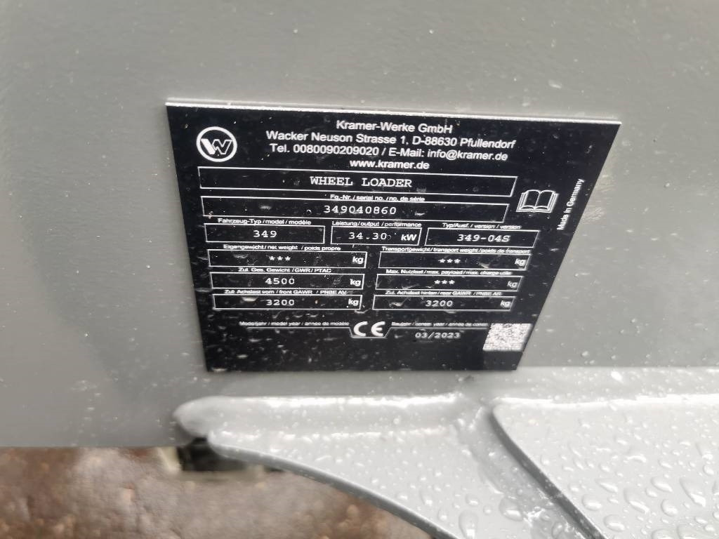 Încărcător frontal pe pneuri Kramer 5065: Foto 6