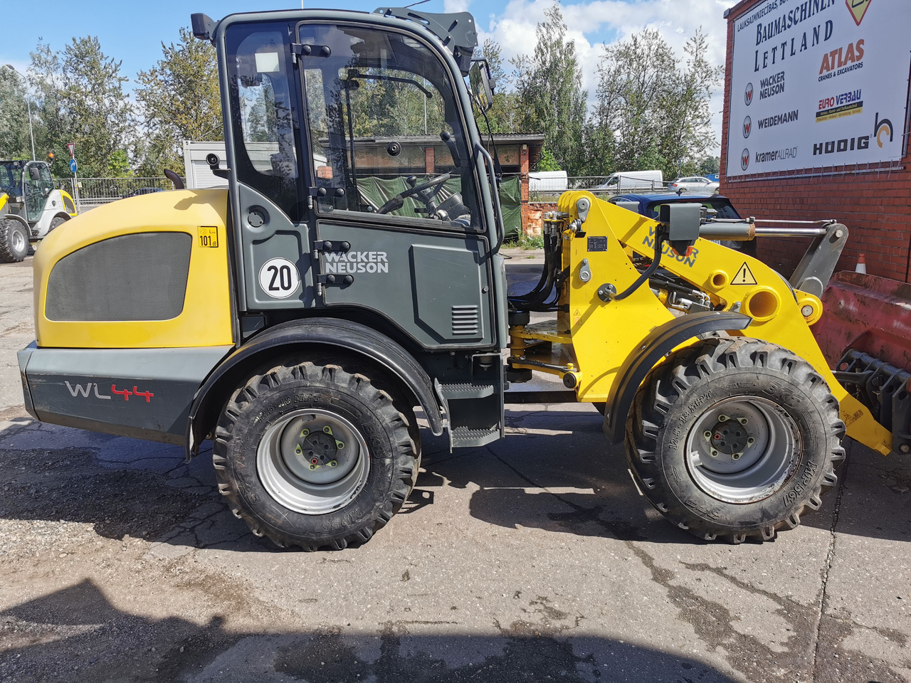 Wacker Neuson WL44 - Încărcător frontal pe pneuri: Foto 3 Wacker Neuson WL44 - Încărcător frontal pe pneuri: Foto 3