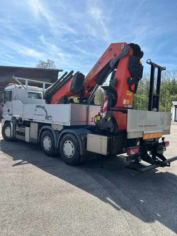 MAN TGS 33 . 440 6x4 Palfinger P K 74002 Seilwinde MAN TGS 33 . 440 6x4 Palfinger P K 74002 Seilwinde - Camion cu macara, Camion platformă: Foto 1 MAN TGS 33 . 440 6x4 Palfinger P K 74002 Seilwinde MAN TGS 33 . 440 6x4 Palfinger P K 74002 Seilwinde - Camion cu macara, Camion platformă: Foto 1