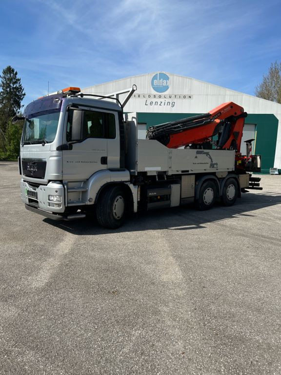 MAN TGS 33 . 440 6x4 Palfinger P K 74002 Seilwinde MAN TGS 33 . 440 6x4 Palfinger P K 74002 Seilwinde - Camion cu macara, Camion platformă: Foto 2 MAN TGS 33 . 440 6x4 Palfinger P K 74002 Seilwinde MAN TGS 33 . 440 6x4 Palfinger P K 74002 Seilwinde - Camion cu macara, Camion platformă: Foto 2
