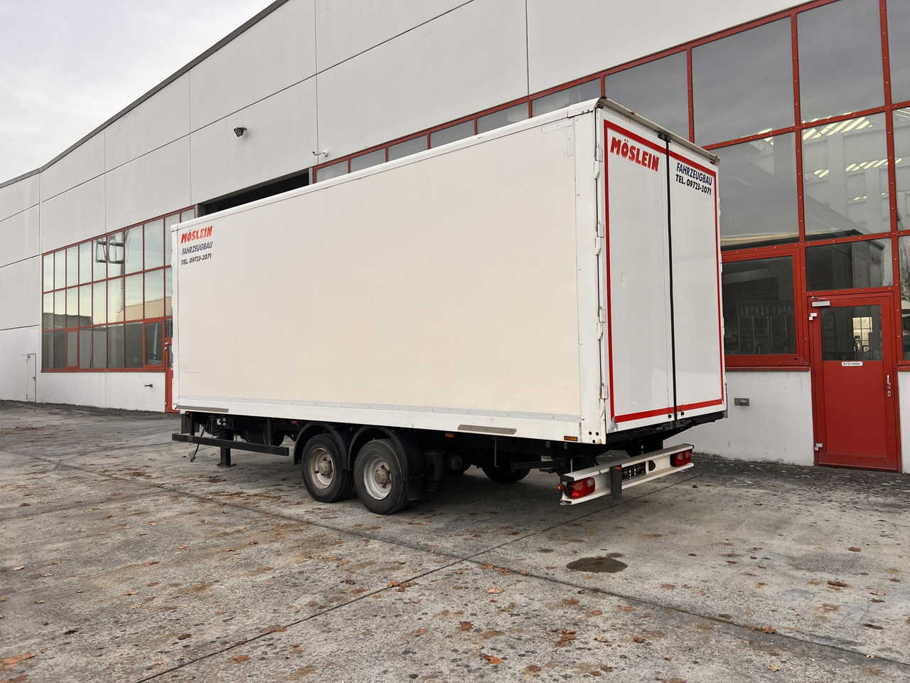 Möslein TKO 105 D Schwebheim Tandem- Koffer- Anhänger, Durchladbar - Remorcă furgon: Foto 2 Möslein TKO 105 D Schwebheim Tandem- Koffer- Anhänger, Durchladbar - Remorcă furgon: Foto 2