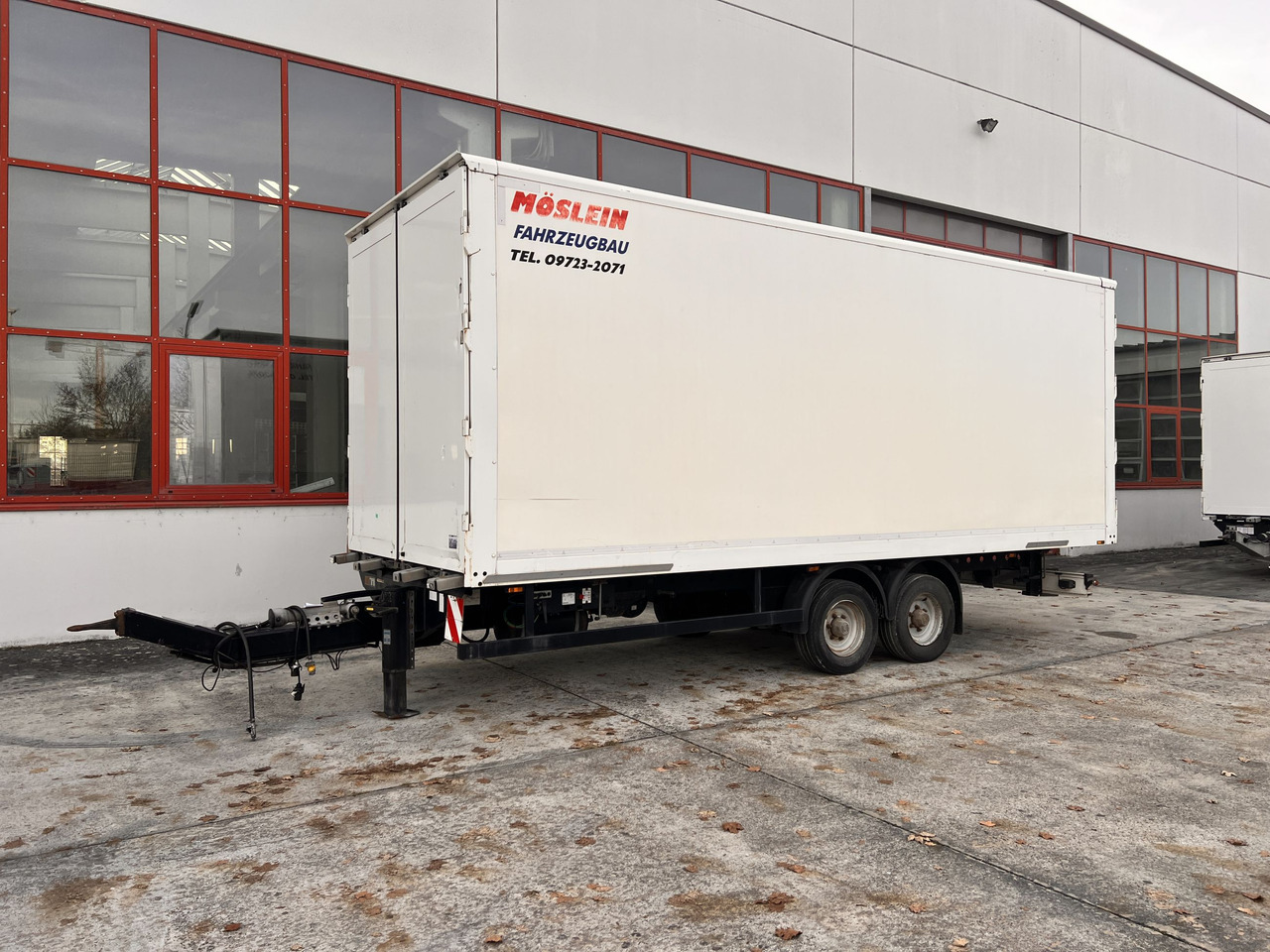 Möslein TKO 105 D Schwebheim Tandem- Koffer- Anhänger, Durchladbar - Remorcă furgon: Foto 1 Möslein TKO 105 D Schwebheim Tandem- Koffer- Anhänger, Durchladbar - Remorcă furgon: Foto 1