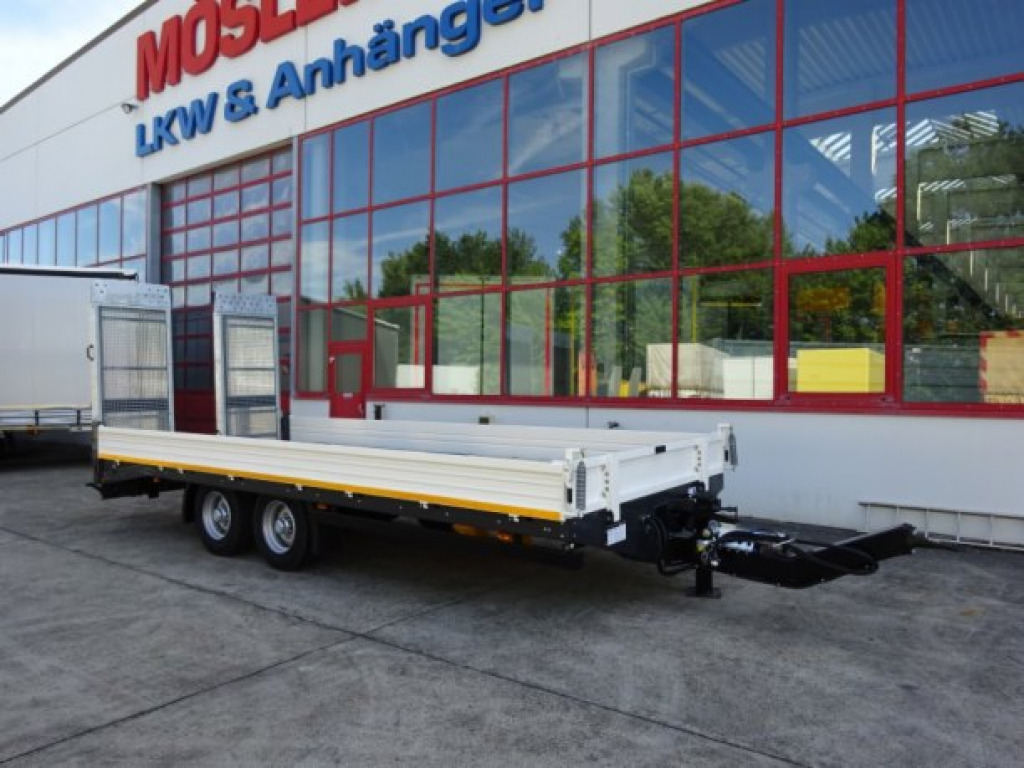 Möslein TTT 13 6,2 BR Weiß Neuer 13 t GG Tandemtieflader mit Breiten Rampen - Remorcă transport agabaritic: Foto 1 Möslein TTT 13 6,2 BR Weiß Neuer 13 t GG Tandemtieflader mit Breiten Rampen - Remorcă transport agabaritic: Foto 1