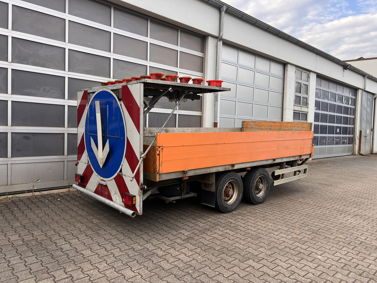 Schmitz Korbach SDAH Tandempritsche - Remorcă platformă: Foto 3 Schmitz Korbach SDAH Tandempritsche - Remorcă platformă: Foto 3