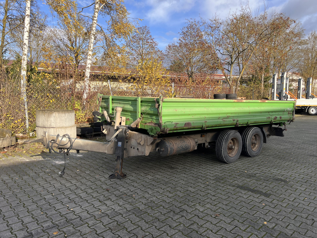 TK Tandemkipper- Tieflader - Remorcă basculantă: Foto 2 TK Tandemkipper- Tieflader - Remorcă basculantă: Foto 2