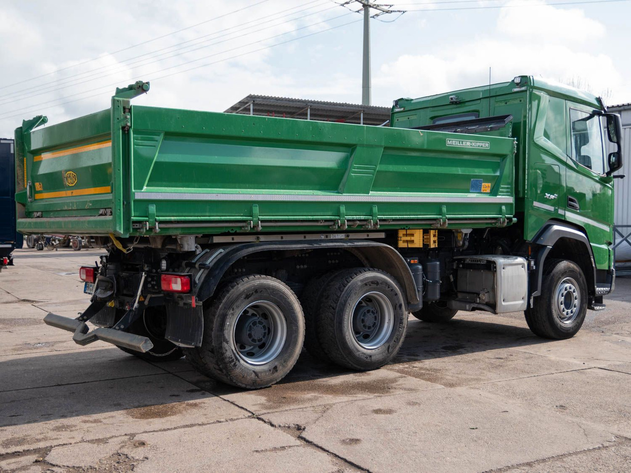 Camion basculantă DAF FAT XFC 530 SL Meiller TRIGENIUS D 316 DAF FAT XFC 530 SL Meiller TRIGENIUS D 316: Foto 7