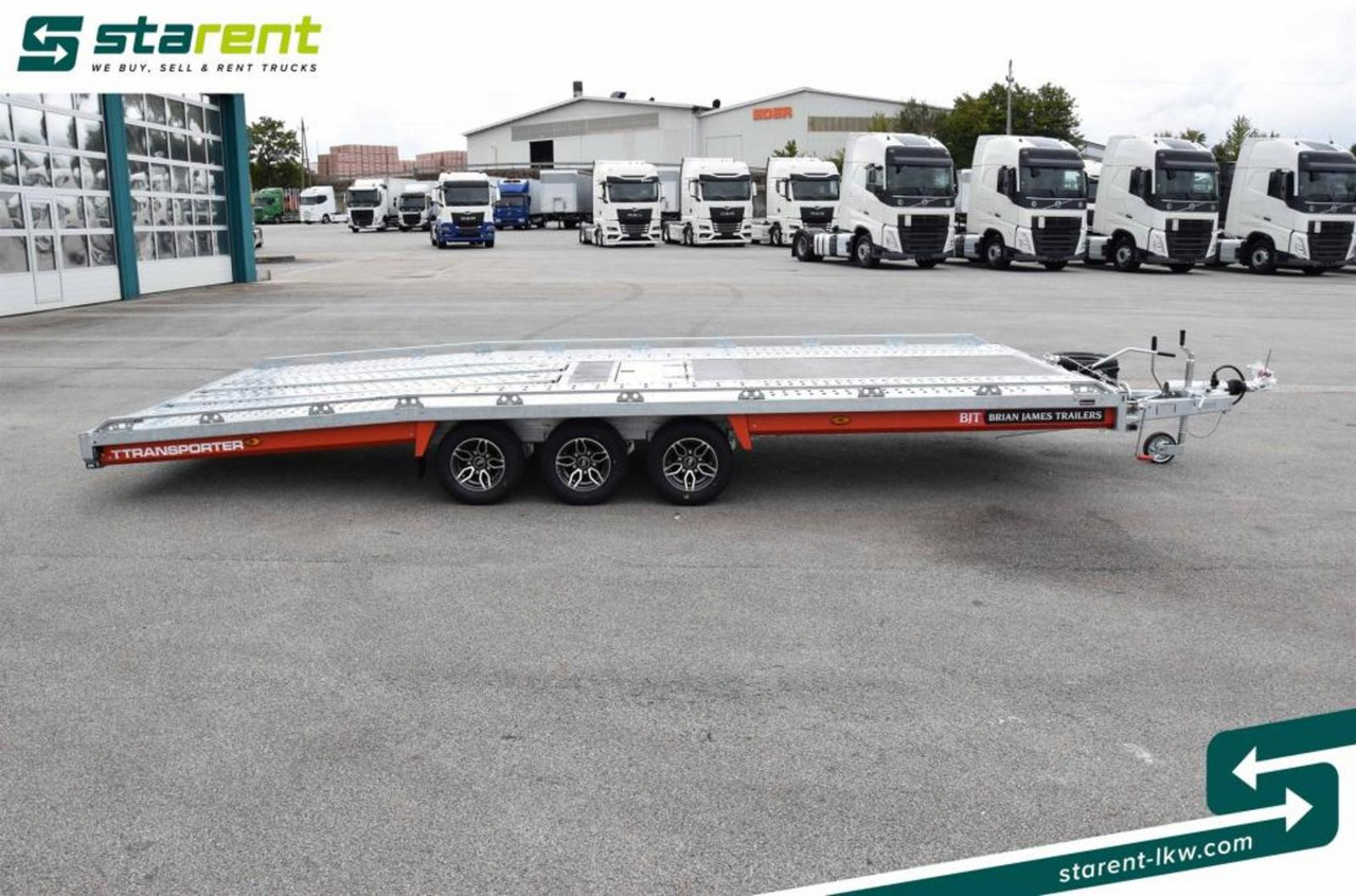 Brian James Trailers T-Transporter Rampen Seilwinde Kippbar Alu - Remorcă transport auto: Foto 4 Brian James Trailers T-Transporter Rampen Seilwinde Kippbar Alu - Remorcă transport auto: Foto 4