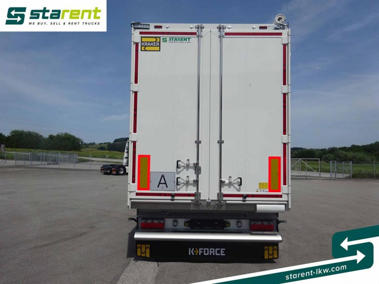 Semiremorcă cu podea culisantă nou Kraker 8mm 92m³ BPW-Achsen Funk. Verzinkt Liftachse: Foto 6 Semiremorcă cu podea culisantă nou Kraker 8mm 92m³ BPW-Achsen Funk. Verzinkt Liftachse: Foto 6