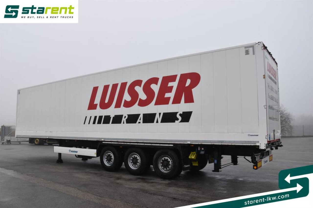 Semiremorcă furgon Krone Kleider-Trockenfrachtkoffer Wabco Liftachse BPW: Foto 7 Semiremorcă furgon Krone Kleider-Trockenfrachtkoffer Wabco Liftachse BPW: Foto 7