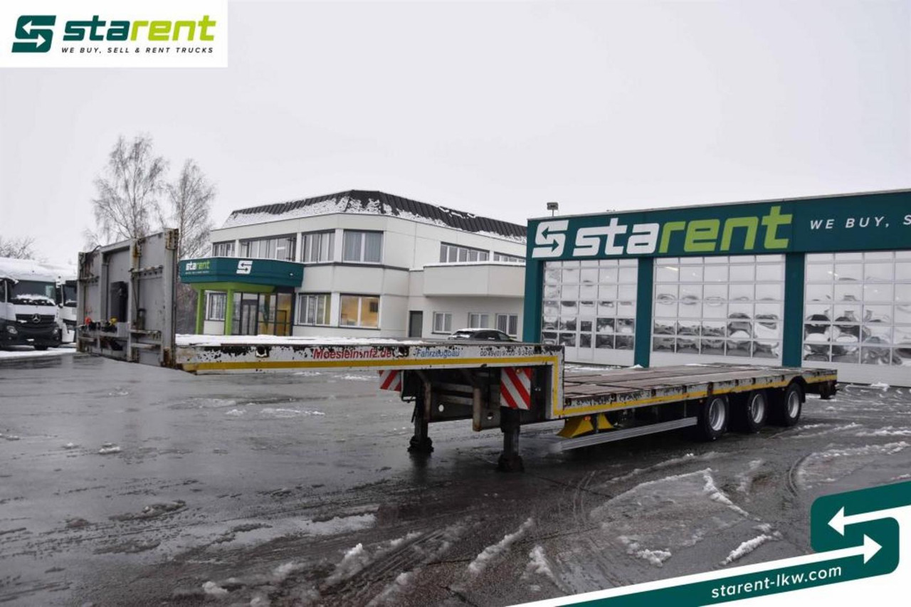 Möslein Trailer Tieflader BPW-Achsen Containerverriegelung - Semiremorcă platformă: Foto 1 Möslein Trailer Tieflader BPW-Achsen Containerverriegelung - Semiremorcă platformă: Foto 1