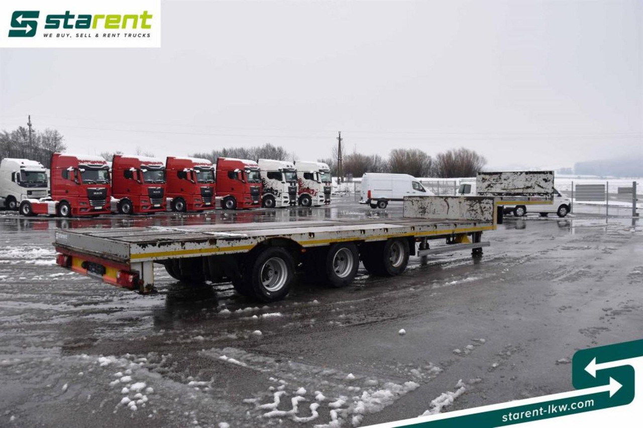 Möslein Trailer Tieflader BPW-Achsen Containerverriegelung - Semiremorcă platformă: Foto 5 Möslein Trailer Tieflader BPW-Achsen Containerverriegelung - Semiremorcă platformă: Foto 5