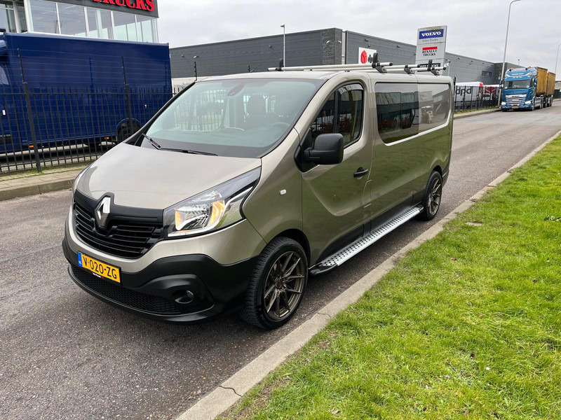 Autoutilitară compactă, Autoutilitară cabină dublă Renault Trafic 1,6dci Dubbel Cab Luxe L2 H1, 6 seats, Airco, Nav, Camera: Foto 1