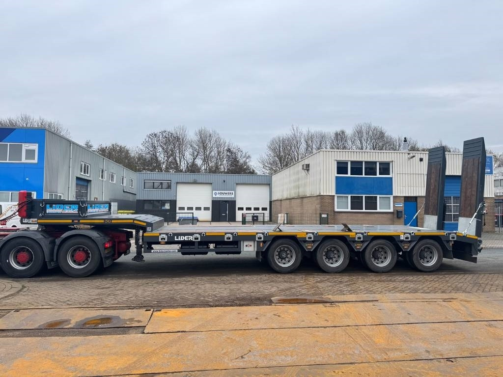 Semiremorcă transport agabaritic Lider ld07 86 ton 4 axel steel spring UNUSED: Foto 10