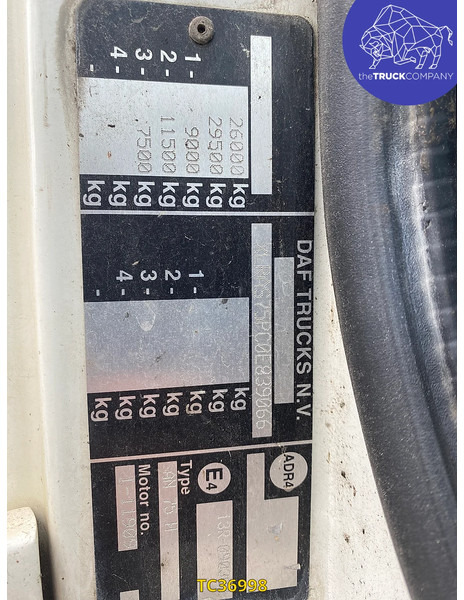 DAF CF 75 310 - Autogunoiere: Foto 3 DAF CF 75 310 - Autogunoiere: Foto 3