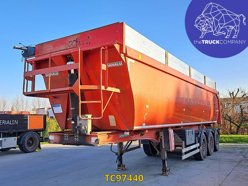 DAF GRANALU kipper - Semiremorcă basculantă: Foto 3 DAF GRANALU kipper - Semiremorcă basculantă: Foto 3