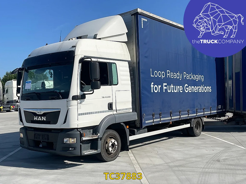 MAN TGL 220 - Camion cu prelată: Foto 1 MAN TGL 220 - Camion cu prelată: Foto 1