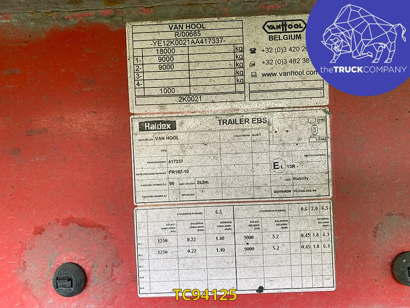 Van Hool - Remorcă frigider: Foto 4 Van Hool - Remorcă frigider: Foto 4