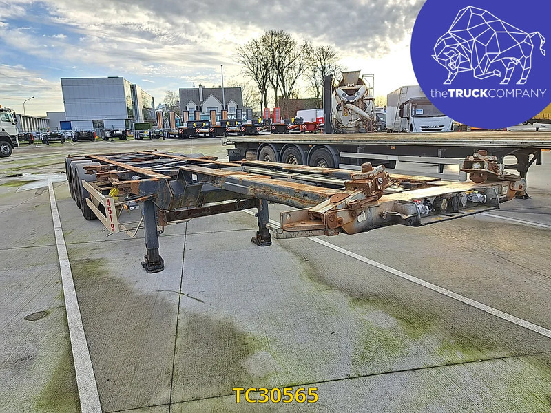 Van Hool - Semiremorcă transport containere/ Swap body: Foto 1 Van Hool - Semiremorcă transport containere/ Swap body: Foto 1