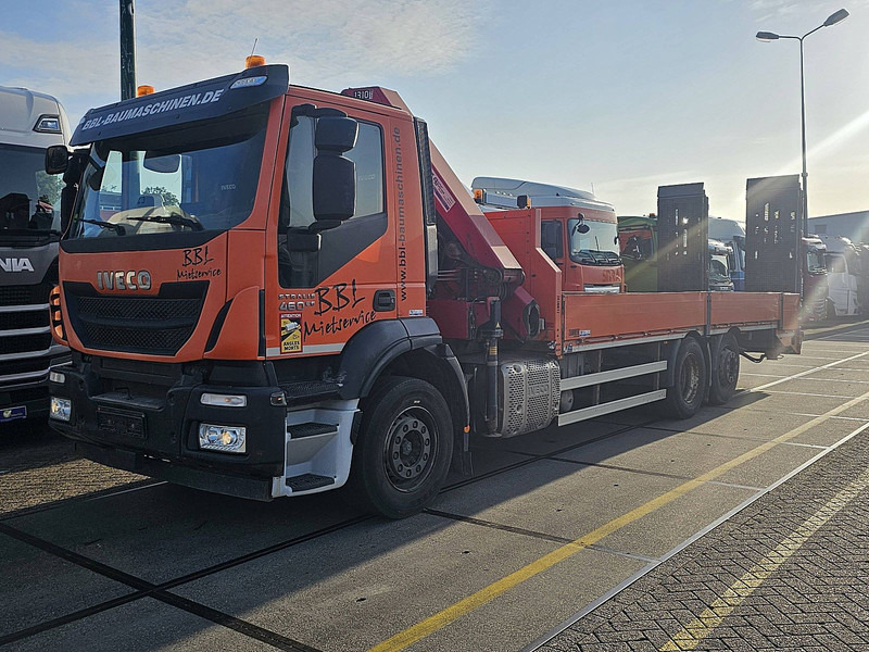 Iveco AD260S46 STRALIS MACHNINE TR. + CRANE - Camion transport auto, Camion cu macara: Foto 1 Iveco AD260S46 STRALIS MACHNINE TR. + CRANE - Camion transport auto, Camion cu macara: Foto 1