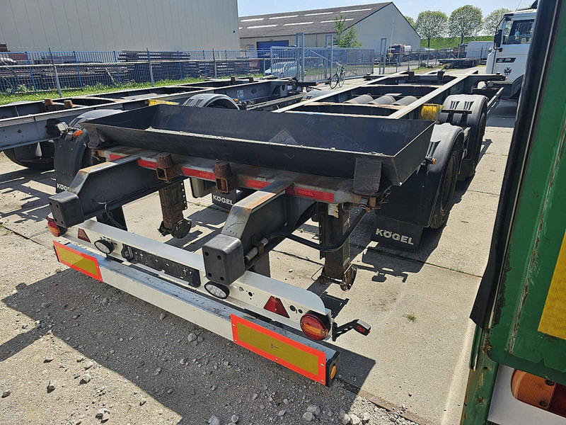 Kögel ZW18 BDF TANDEM - Remorcă transport containere/ Swap body: Foto 3 Kögel ZW18 BDF TANDEM - Remorcă transport containere/ Swap body: Foto 3