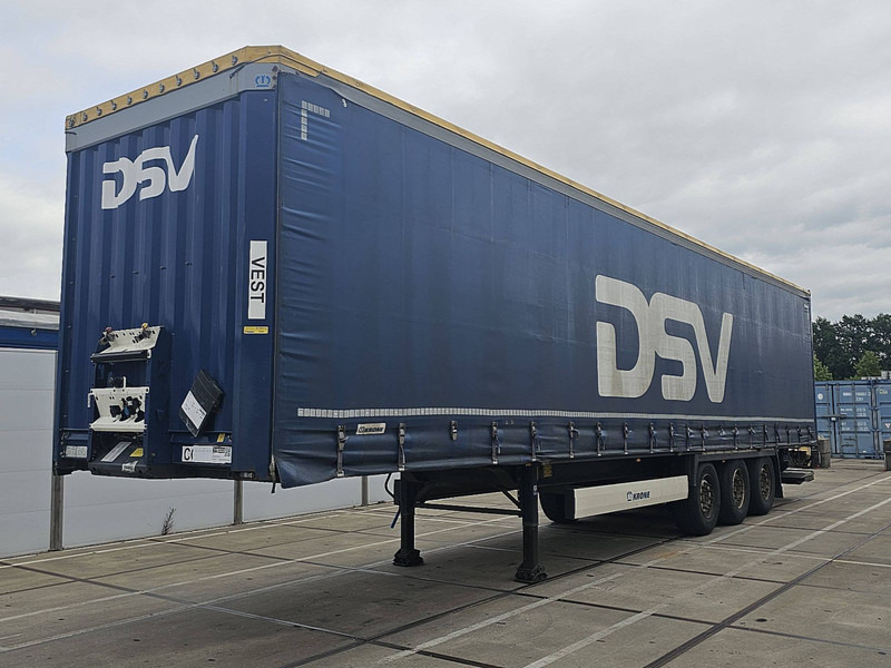 Krone SDP 02 BÄR 2 TONS TAILLIFT - Semiremorcă prelată: Foto 1 Krone SDP 02 BÄR 2 TONS TAILLIFT - Semiremorcă prelată: Foto 1