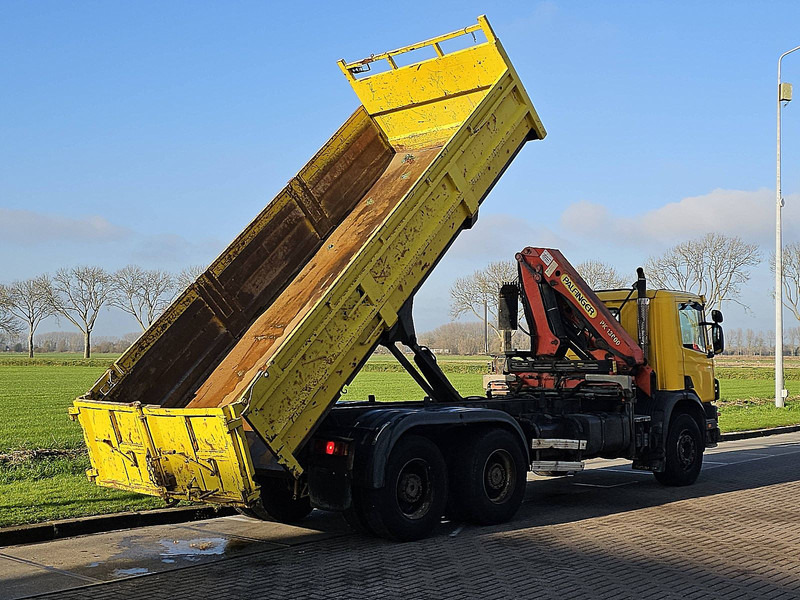 Scania P114.380 6X4 PALFINGER - Camion basculantă, Camion cu macara: Foto 3 Scania P114.380 6X4 PALFINGER - Camion basculantă, Camion cu macara: Foto 3