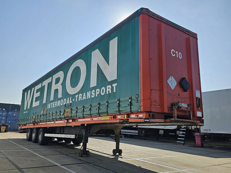 Van Hool 3B2003 - Semiremorcă transport containere/ Swap body: Foto 3 Van Hool 3B2003 - Semiremorcă transport containere/ Swap body: Foto 3