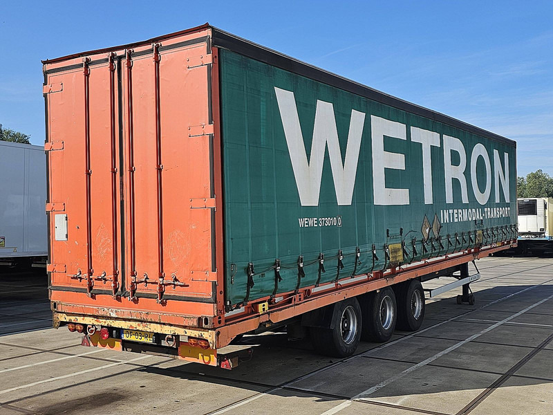 Van Hool 3B2003 - Semiremorcă transport containere/ Swap body: Foto 2 Van Hool 3B2003 - Semiremorcă transport containere/ Swap body: Foto 2