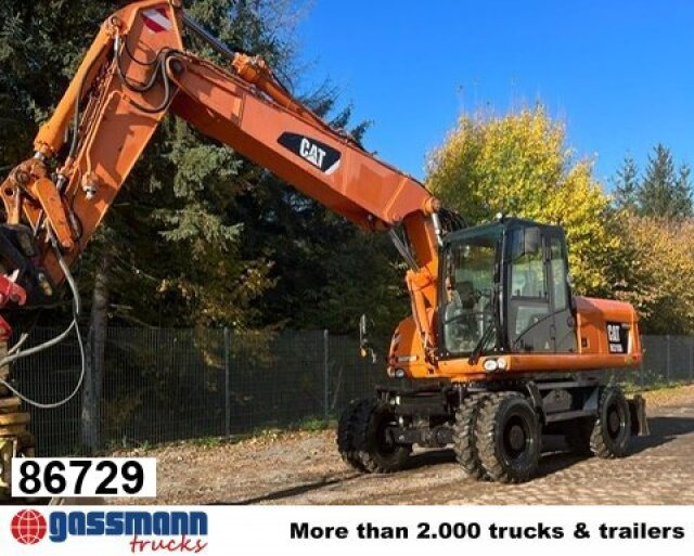 CAT M318D Mobilbagger - Excavator pe roţi: Foto 1 CAT M318D Mobilbagger - Excavator pe roţi: Foto 1