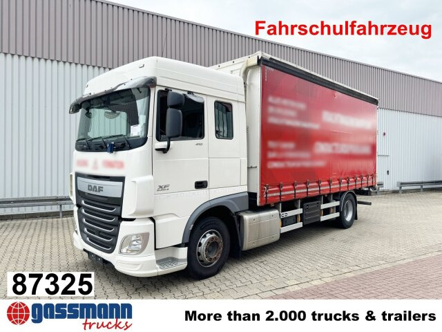 DAF XF 410 FA 4x2, Fahrschule, 2x AHK, 6 Sitze - Camion platformă: Foto 1 DAF XF 410 FA 4x2, Fahrschule, 2x AHK, 6 Sitze - Camion platformă: Foto 1