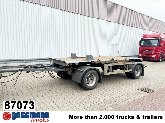 HKM A 18 ZB 3,4 Absetzanhänger - Remorcă abroll/ Skiploader: Foto 1 HKM A 18 ZB 3,4 Absetzanhänger - Remorcă abroll/ Skiploader: Foto 1