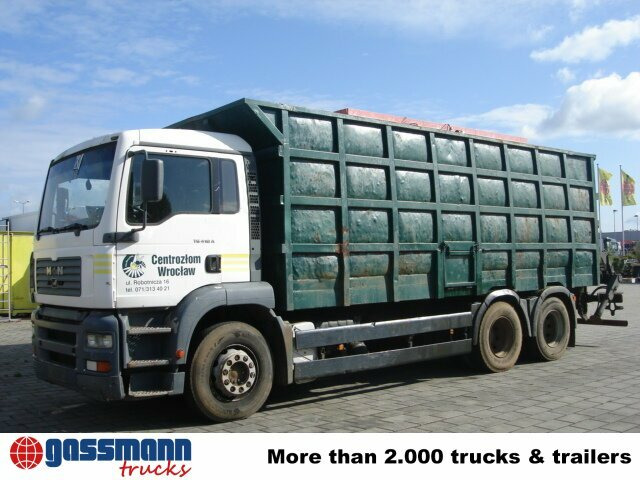 MAN TGA 26.413 BB 6x4 Kran Heckkran Jonsered 1020 - Camion forestier, Camion cu macara: Foto 5 MAN TGA 26.413 BB 6x4 Kran Heckkran Jonsered 1020 - Camion forestier, Camion cu macara: Foto 5